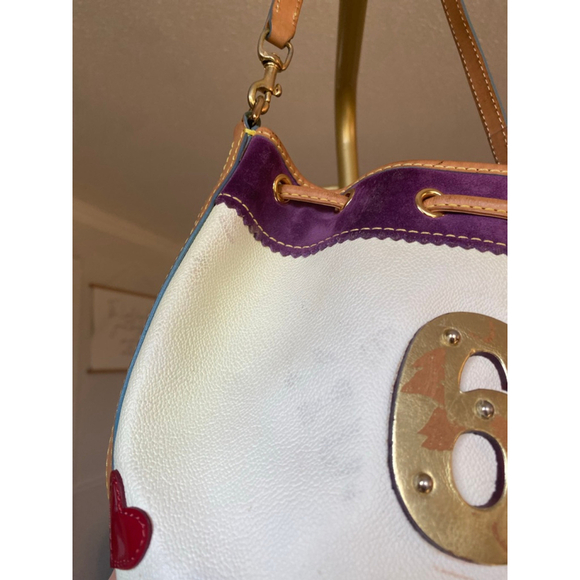 Vintage Dooney & Bourke Lindsay Lohan Charm Bag Alphabet Y2K Limited Edition - Picture 6 of 9